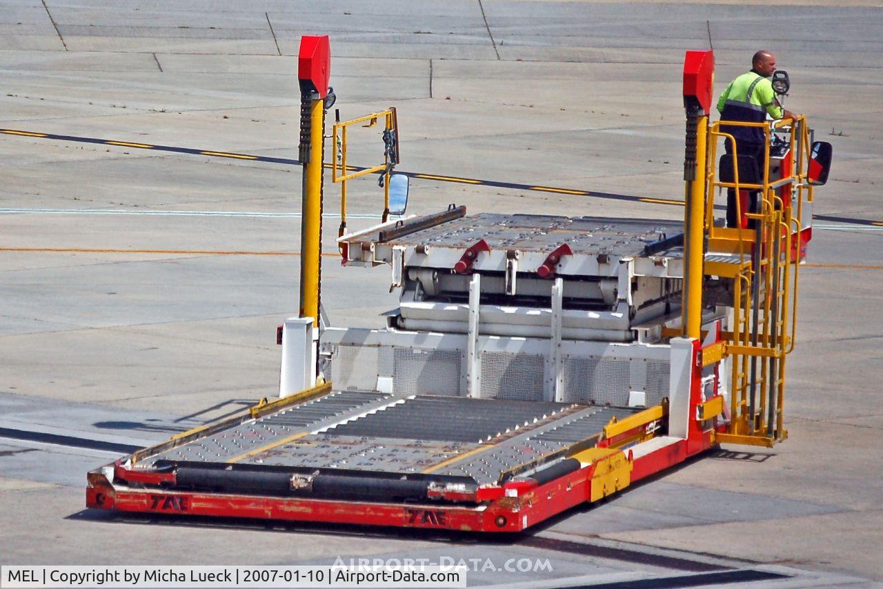 Melbourne International Airport, Tullamarine, Victoria Australia (MEL) - Container Loader