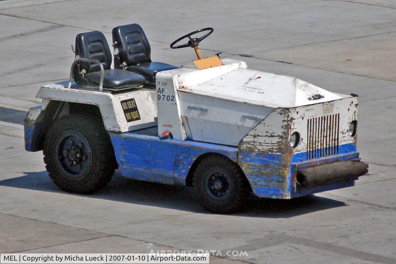 Melbourne International Airport, Tullamarine, Victoria Australia (MEL) - Mni-tug