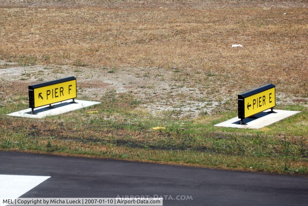 Melbourne International Airport, Tullamarine, Victoria Australia (MEL) - At the taxiway