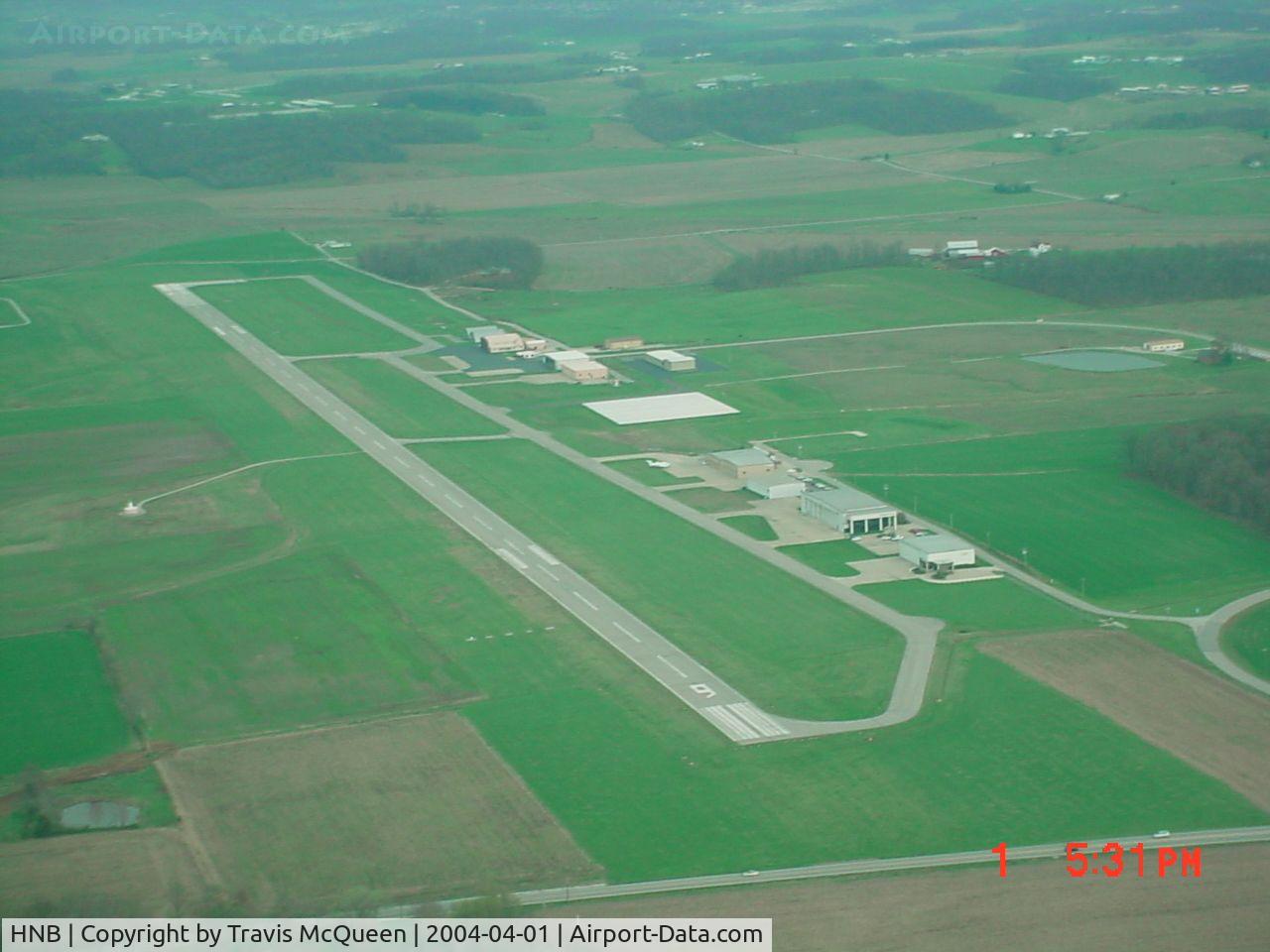 Huntingburg Airport (HNB) - Huntingburg Airport during the spring of 2004