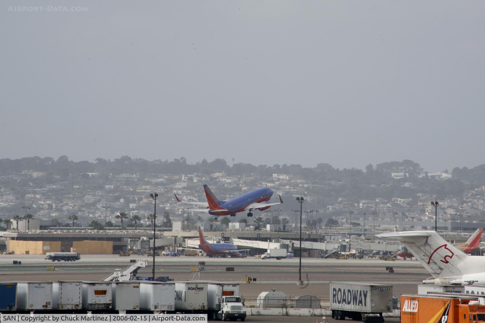 San Diego International Airport (SAN) - Southwest plane takeoff