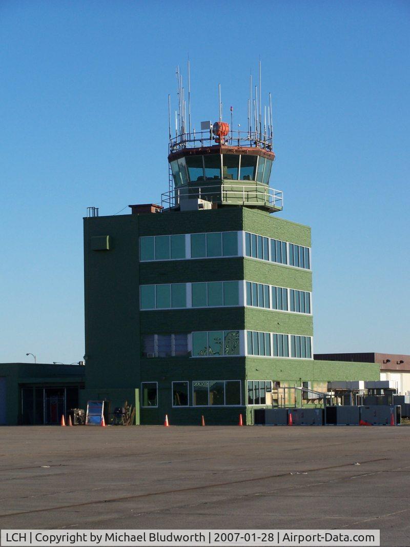 Lake Charles Regional Airport (LCH) - Old tower which should still be in use. This is not the terminal.