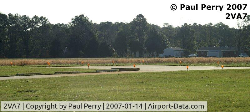 Virginia Beach General Hospital Heliport (2VA7) - The helipad at Virginia Beach General Hospital
