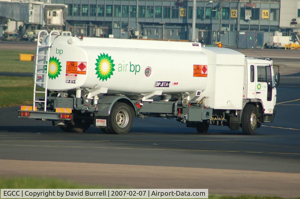Manchester Airport, Manchester, England United Kingdom (EGCC) - Air BP Refueller