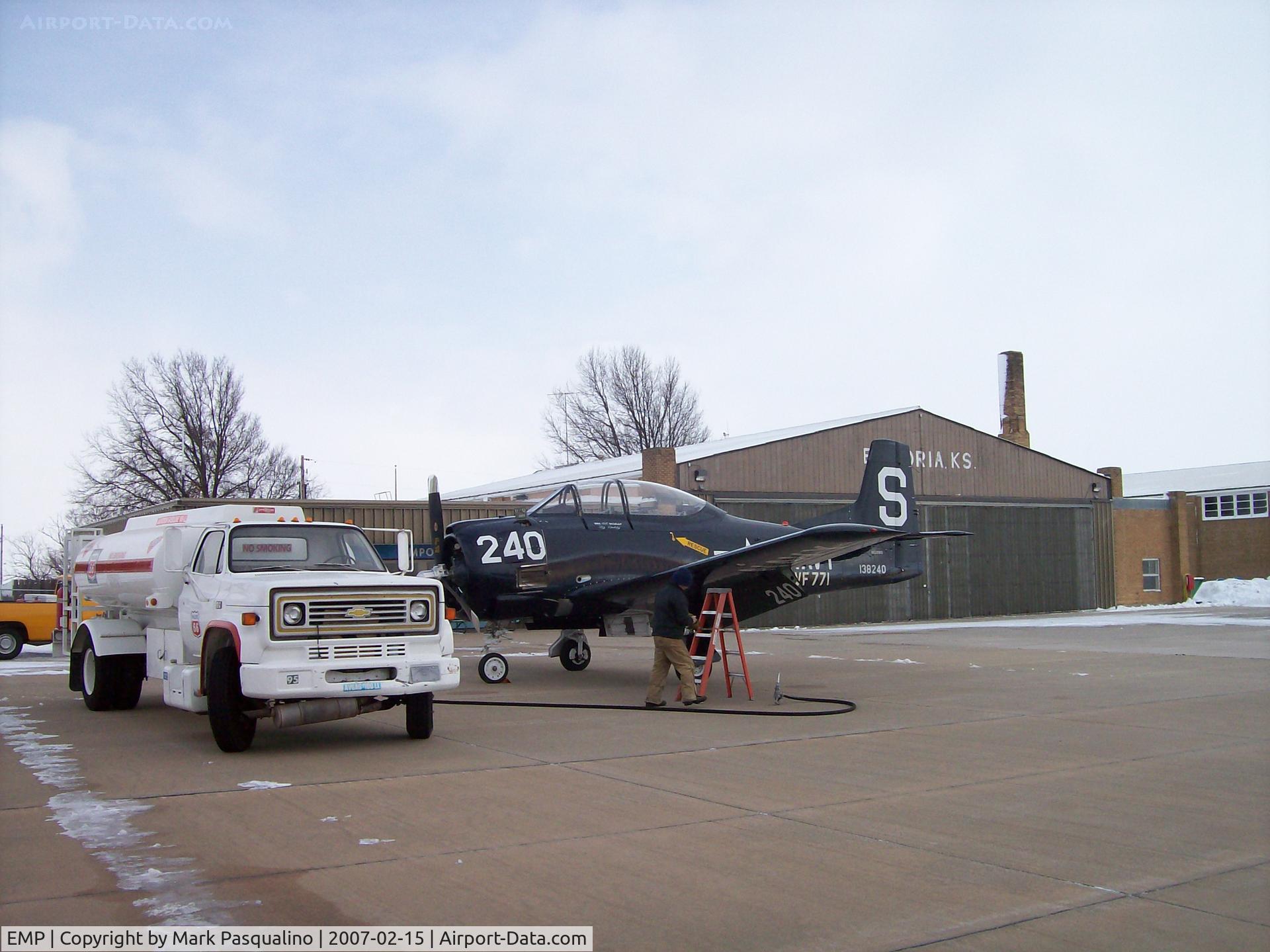 Emporia Municipal Airport (EMP) - Main Ramp Emporia, KS