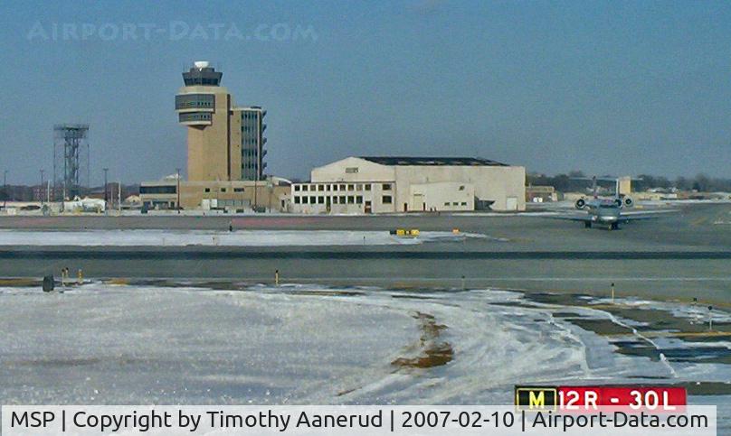 Minneapolis-st Paul Intl/wold-chamberlain Airport (MSP) - MSP Tower