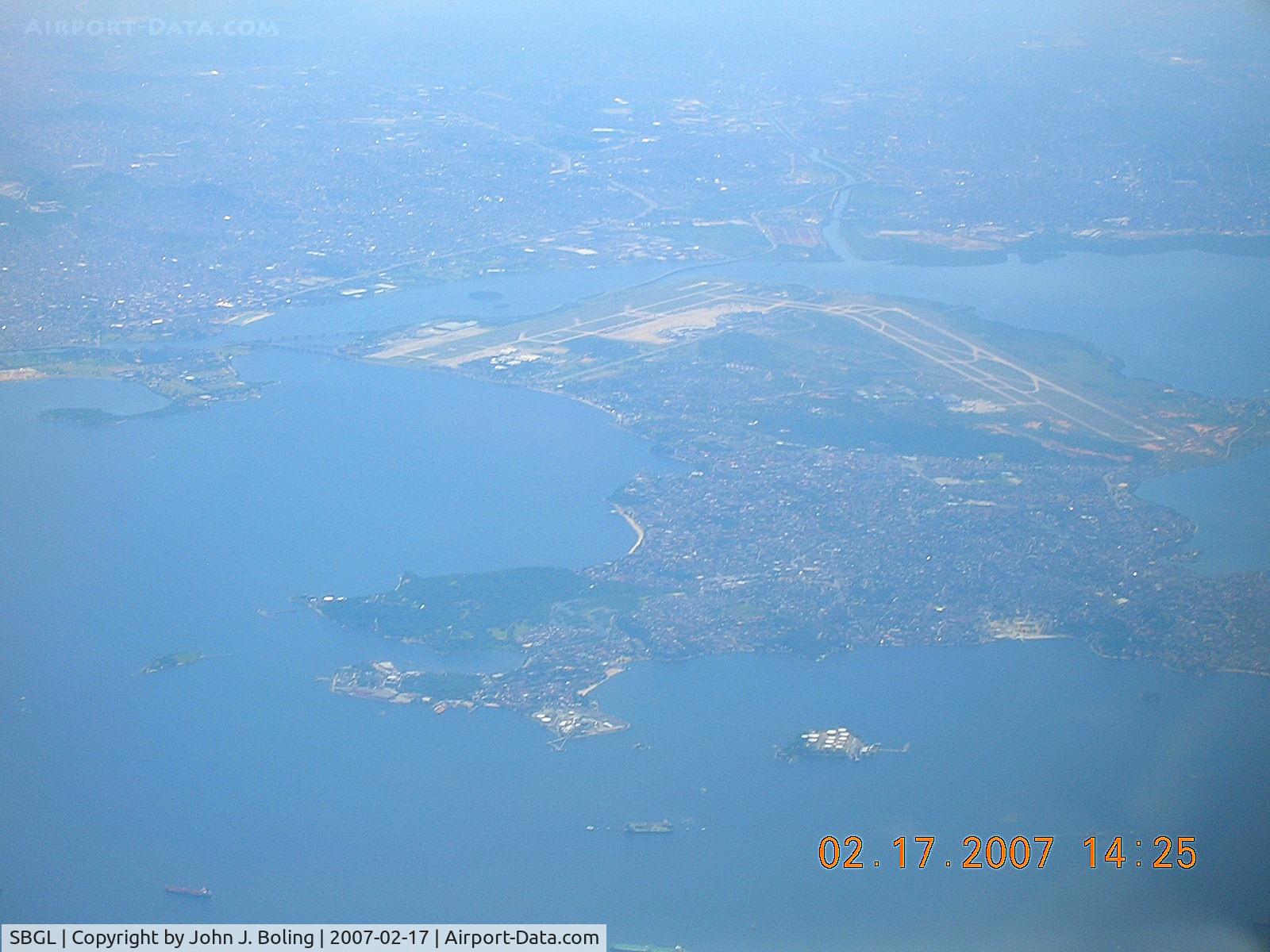 Galeão Airport, Antônio Carlos Jobim International Airport Brazil (SBGL) - High view of Rio International