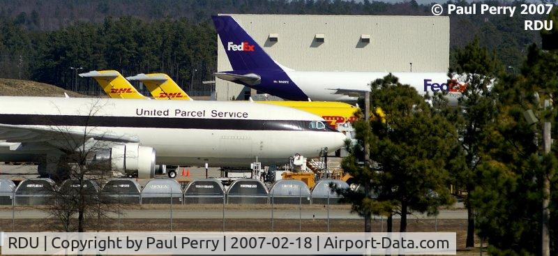Raleigh-durham International Airport (RDU) - Three companies with a presence on the Cargo Area