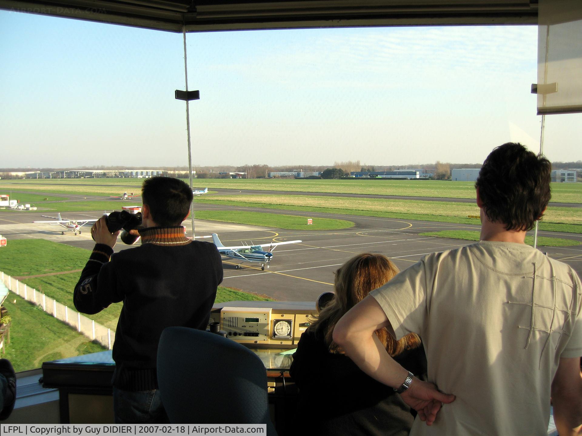 Lognes Emerainville Airport, Lognes France (LFPL) - Taken from the tower at Lognes Emmerainville (France)