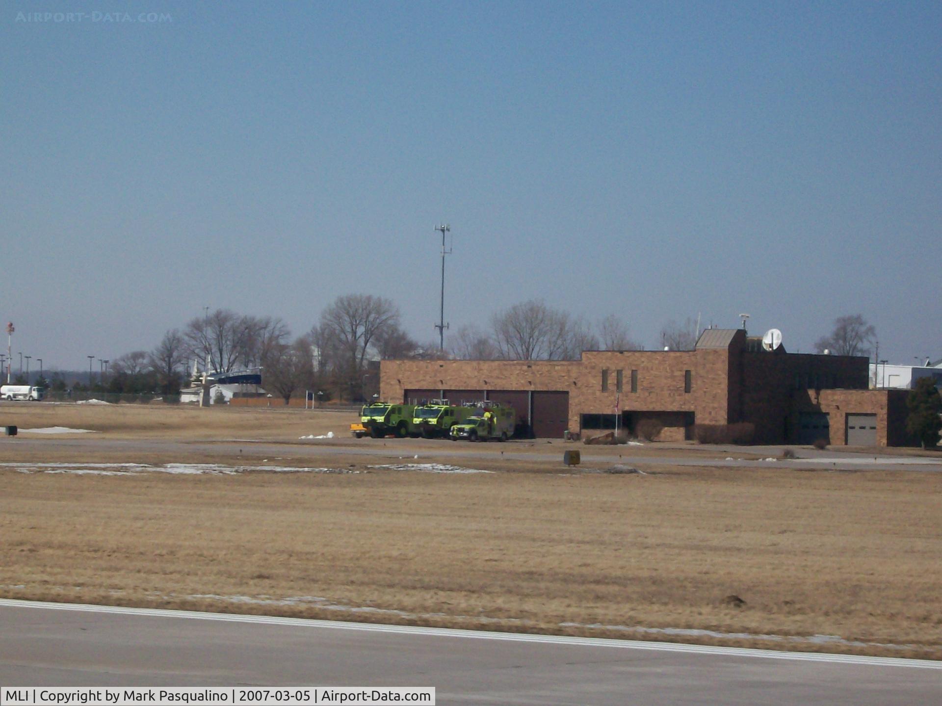 Quad City International Airport (MLI) - Fire Station