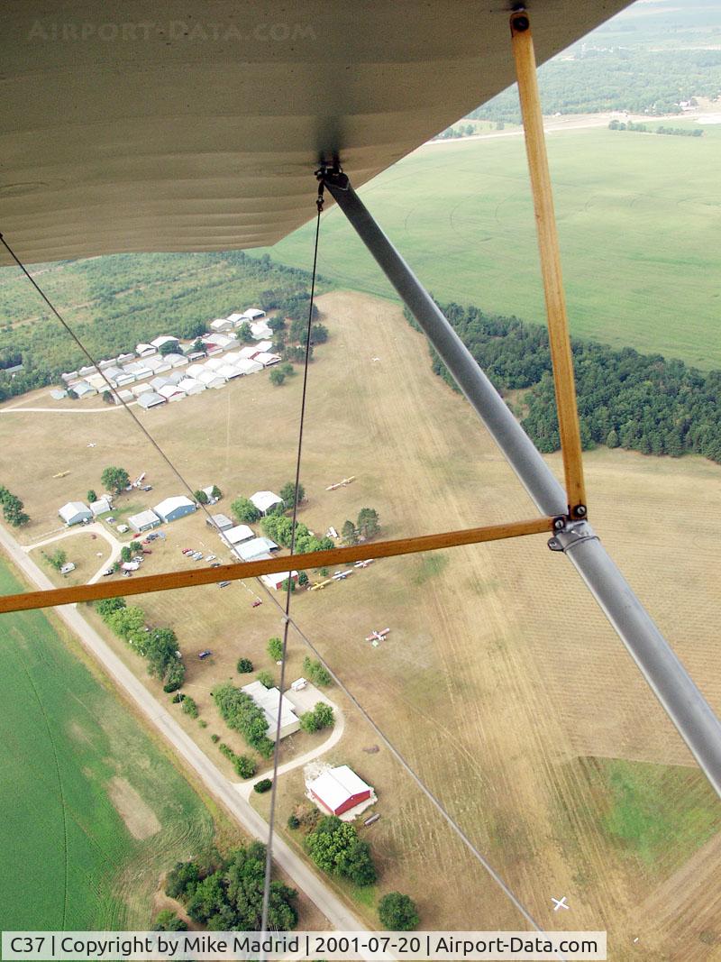 Brodhead Airport (C37) - Brodhead from the air