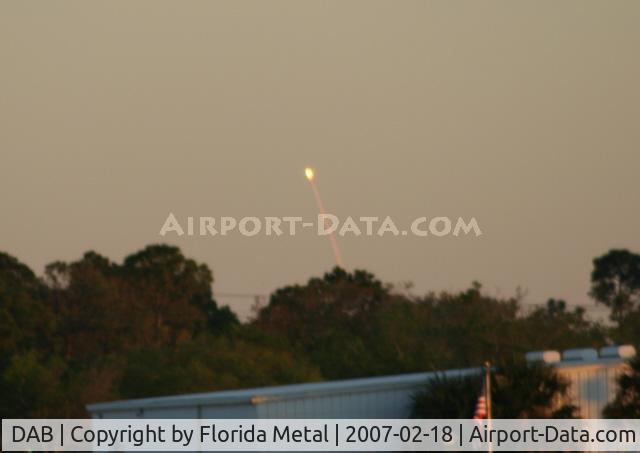 Daytona Beach International Airport (DAB) - Rocket Launch in distance at DAB.
