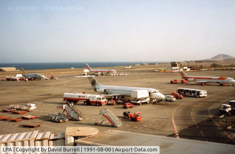 Gran Canaria International Airport, Gran Canaria Spain (LPA) - Las Palmas - 1991