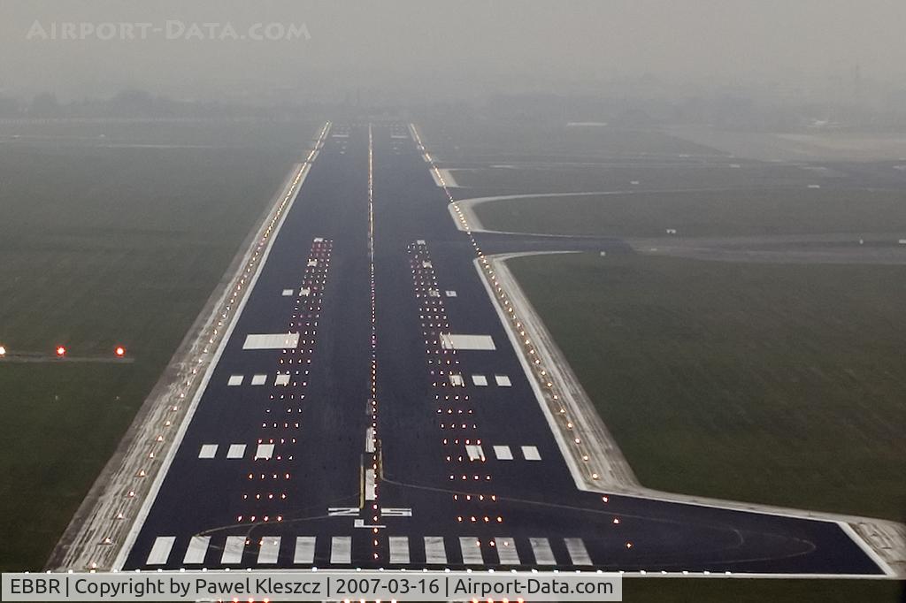 Brussels Airport, Brussels / Zaventem   Belgium (EBBR) - before landing