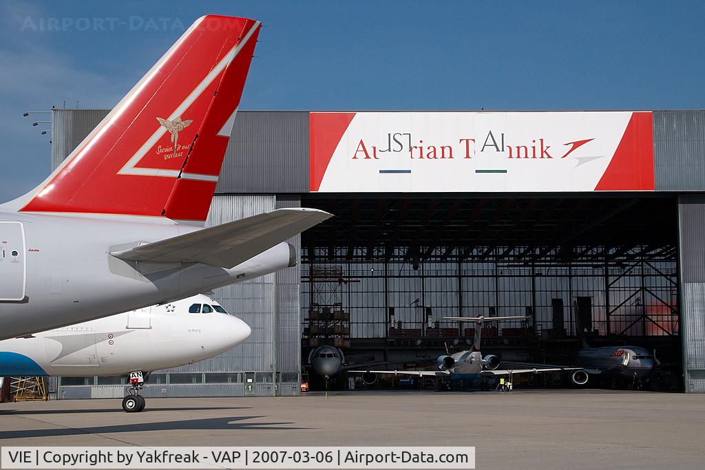 Vienna International Airport, Vienna Austria (VIE) - Austrian Airlines maintenance base