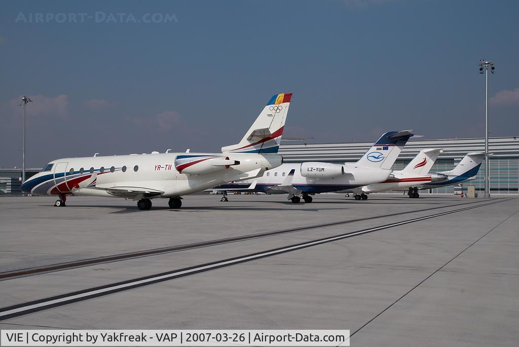Vienna International Airport, Vienna Austria (VIE) - General Aviation Appron west Overview