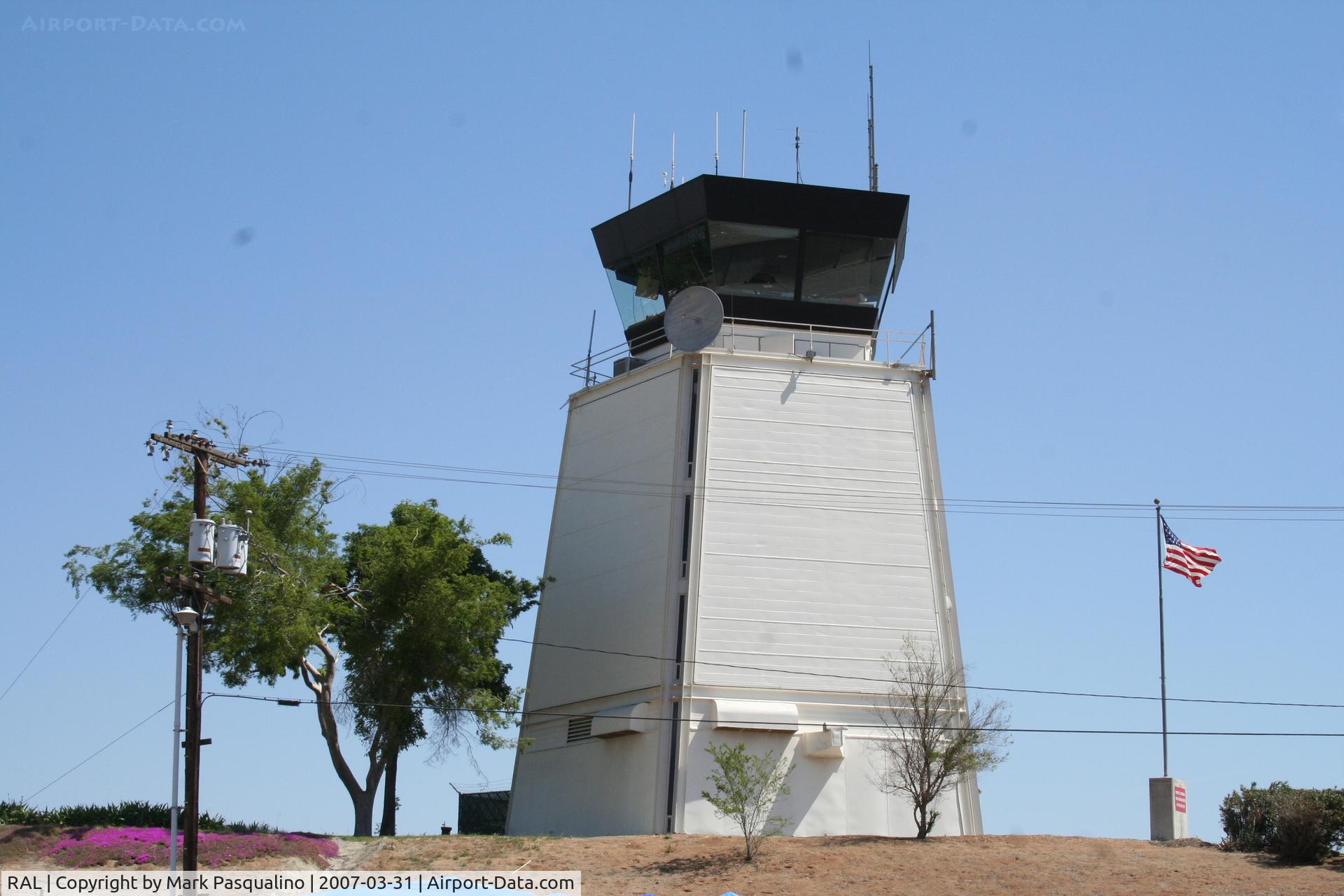 Riverside Municipal Airport (RAL) - Control Tower