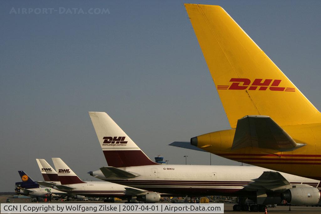 Cologne Bonn Airport, Cologne/Bonn Germany (CGN) - Tails