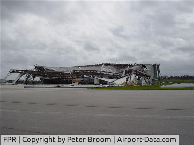 St Lucie County International Airport (FPR) - Hanger @ KFPR after Tornado visit