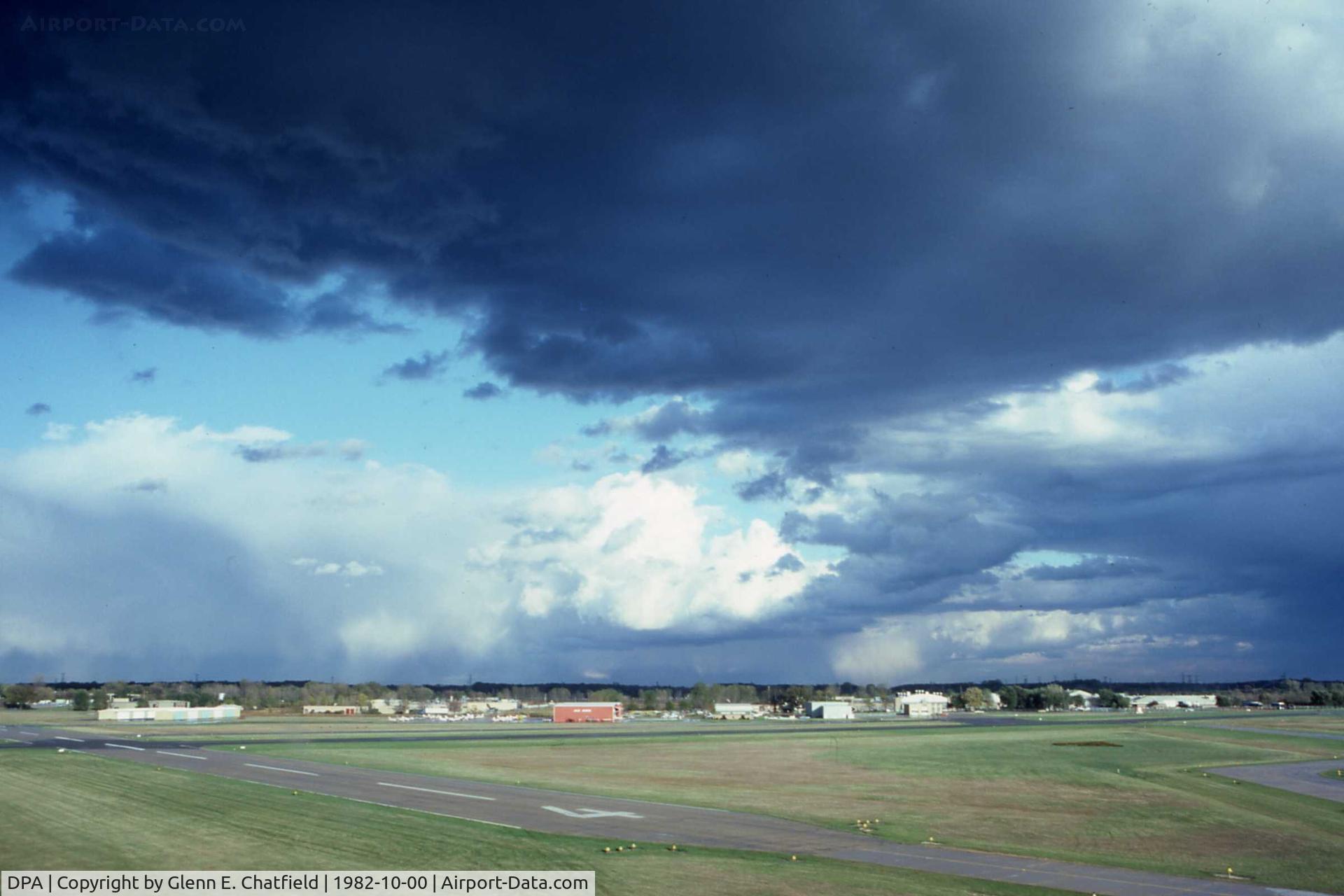 Dupage Airport (DPA) - Looking ESE from old control tower