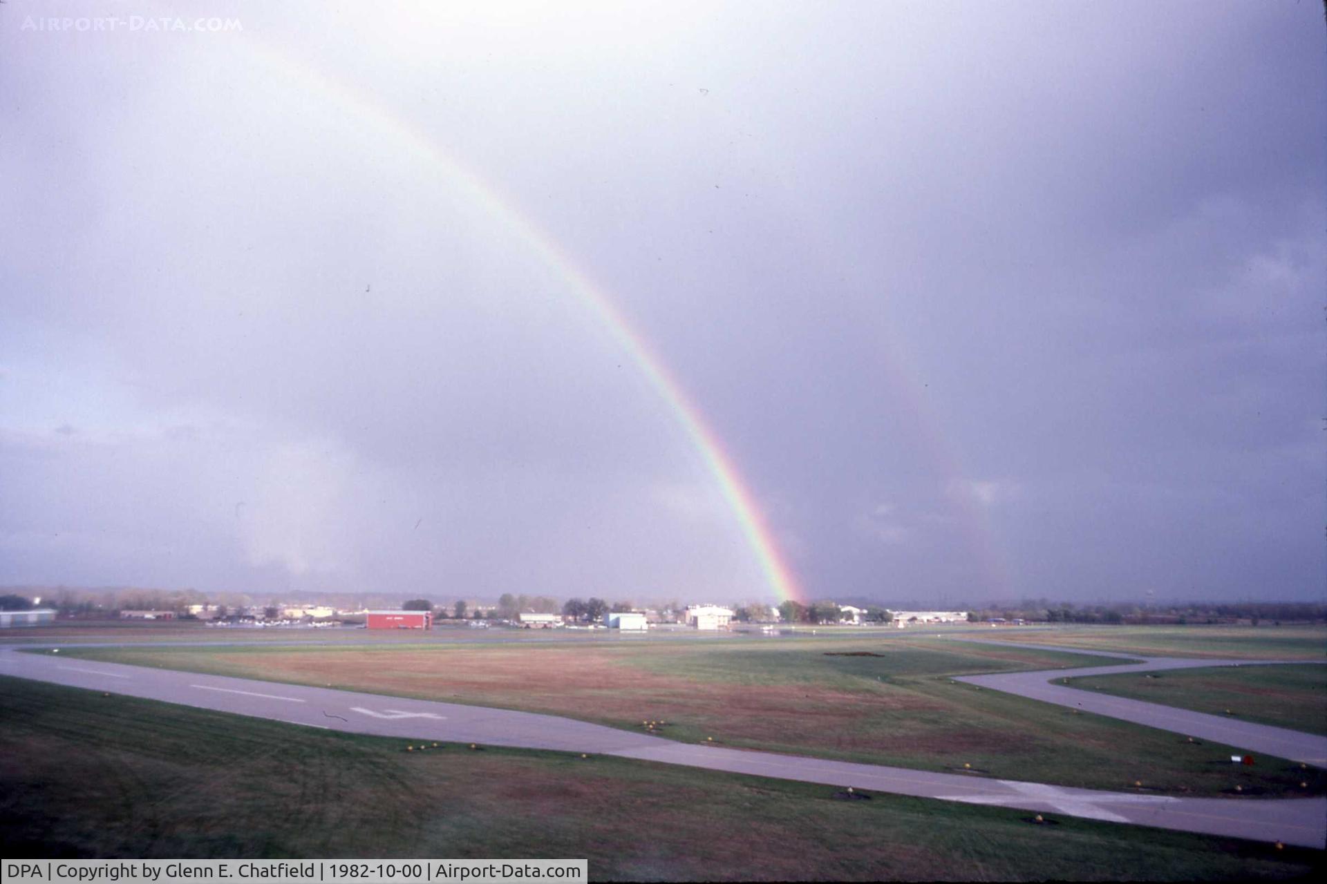 Dupage Airport (DPA) - Looking ESE from old control tower