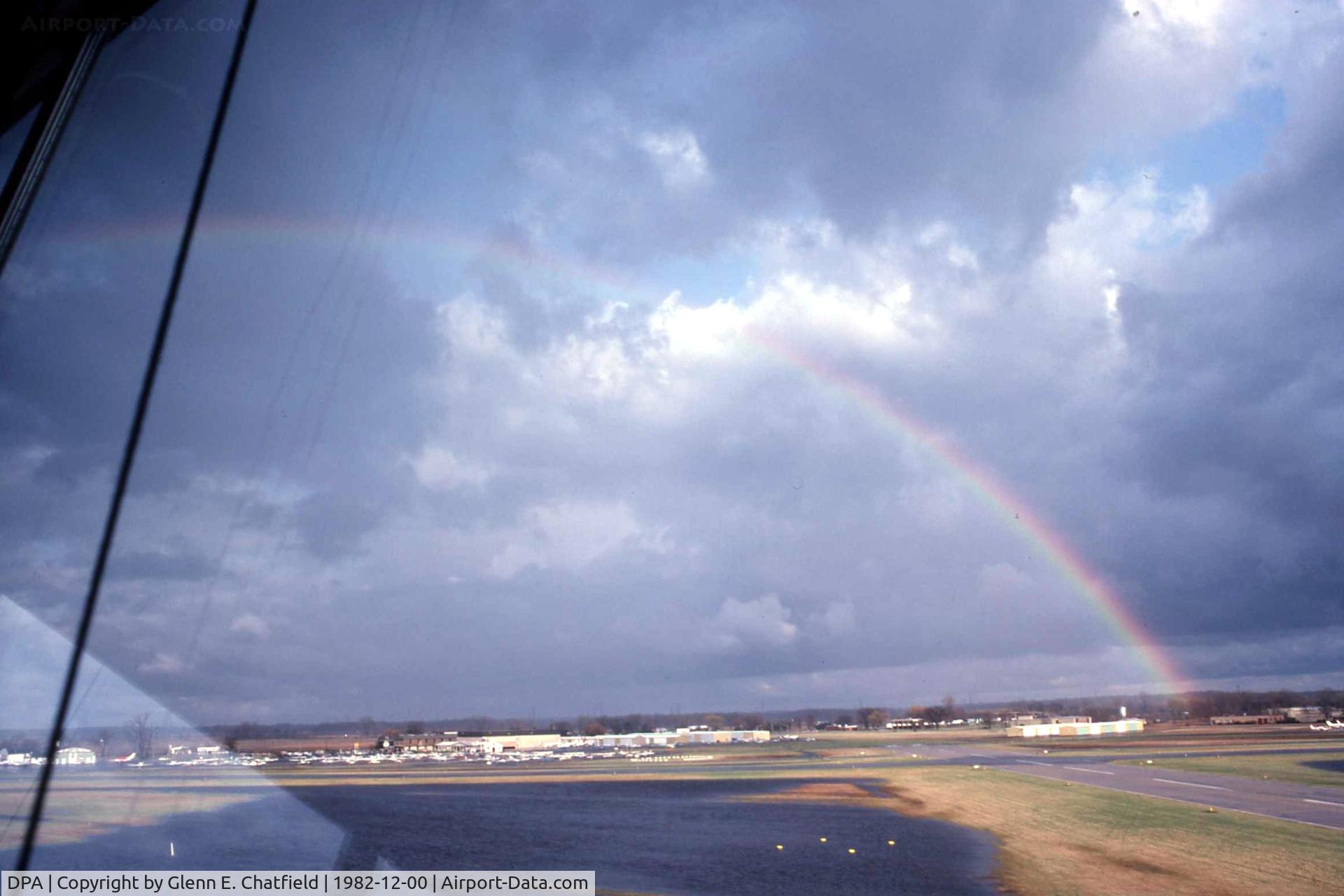 Dupage Airport (DPA) - Looking ENE from old control tower