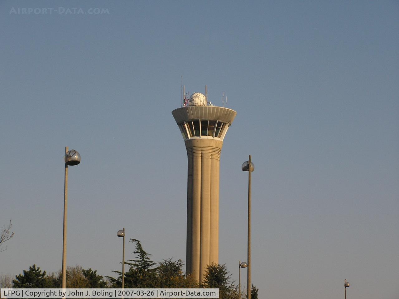 Paris Charles de Gaulle Airport (Roissy Airport), Paris France (LFPG) - Control Tower at Paris Charles-de-Gaulle (CDG)