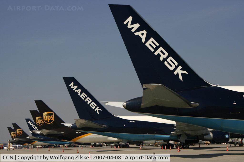 Cologne Bonn Airport, Cologne/Bonn Germany (CGN) - Tails