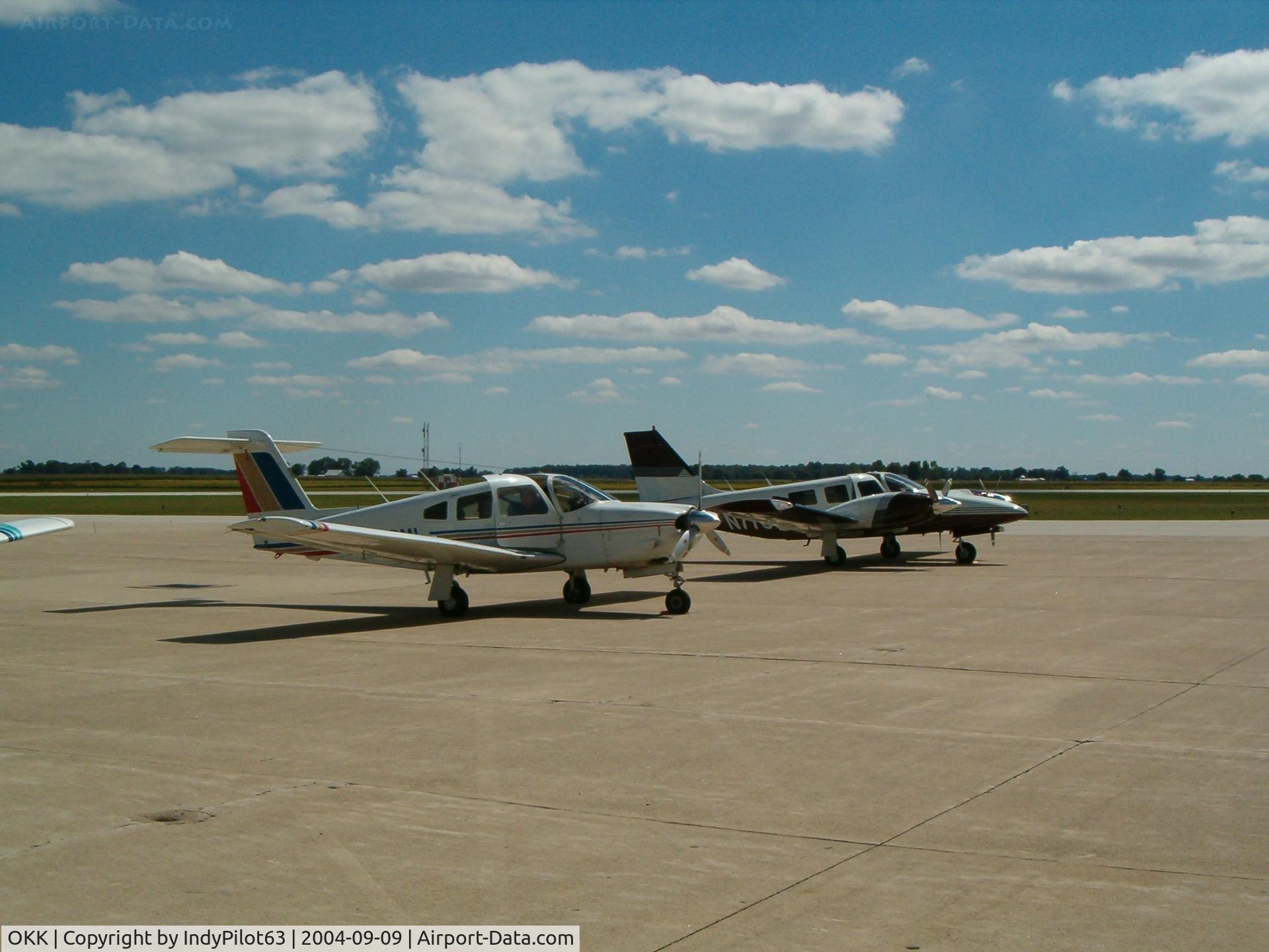 Kokomo Municipal Airport (OKK) - Tarmac
