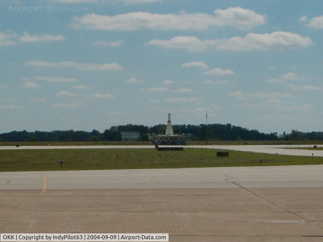 Kokomo Municipal Airport (OKK) - VOR on the field