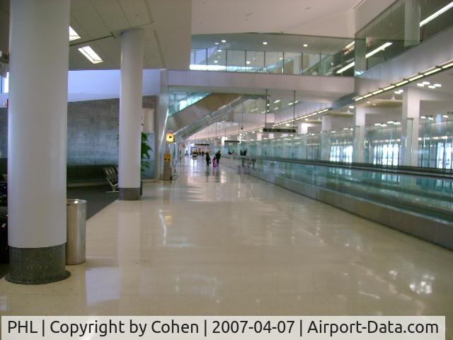 Philadelphia International Airport (PHL) - looking down terminal A at PHL