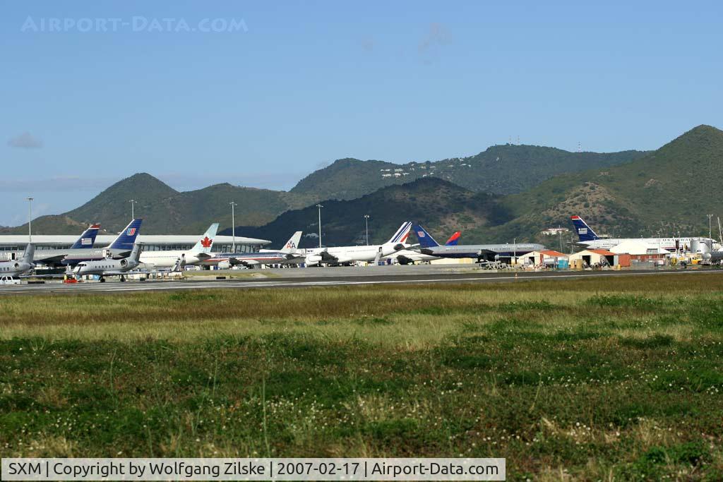Princess Juliana International Airport, Philipsburg, Sint Maarten Netherlands Antilles (SXM) - Full SXM