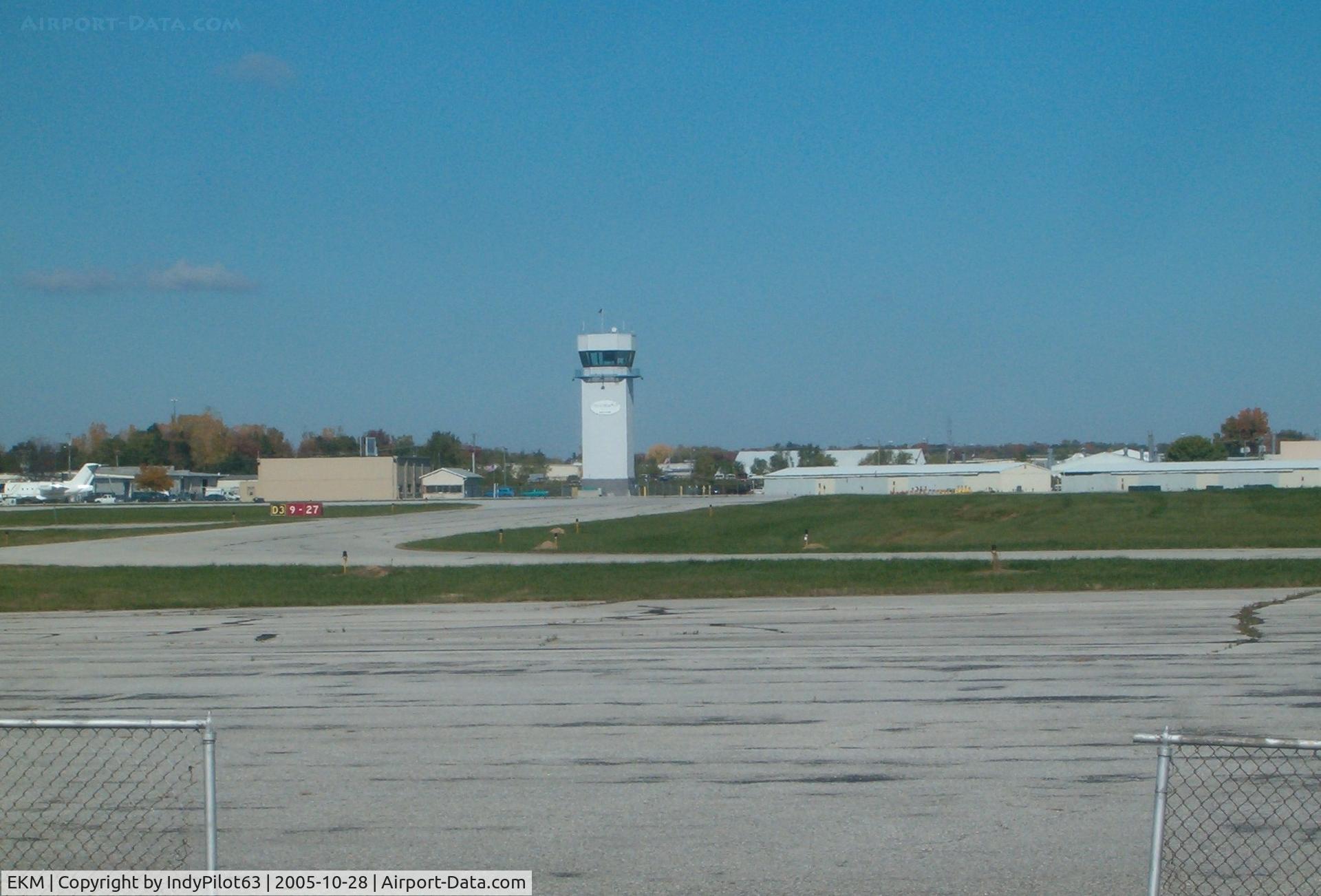 Elkhart Municipal Airport (EKM) - Tarmac...a fairly large airfield