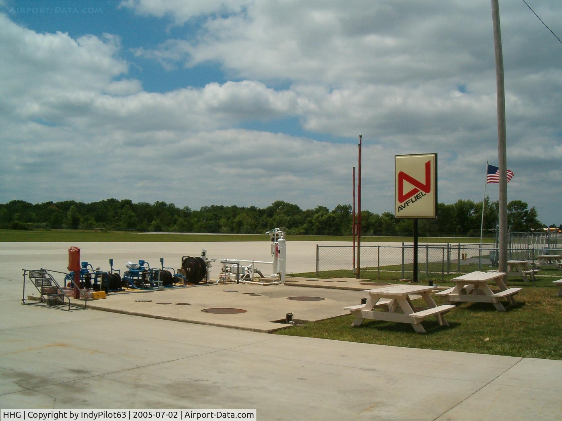 Huntington Municipal Airport (HHG) - Tarmac