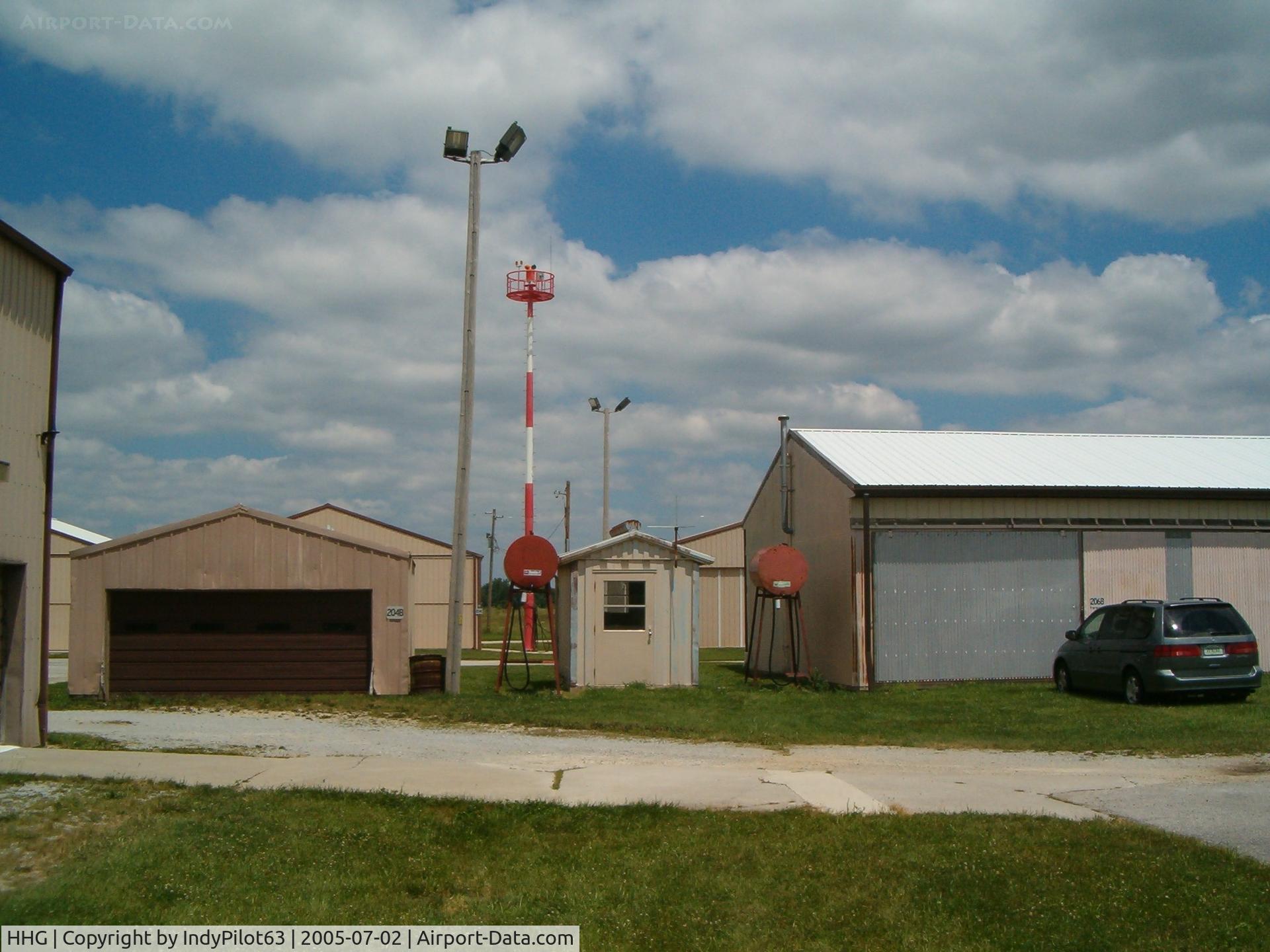 Huntington Municipal Airport (HHG) - Hangars