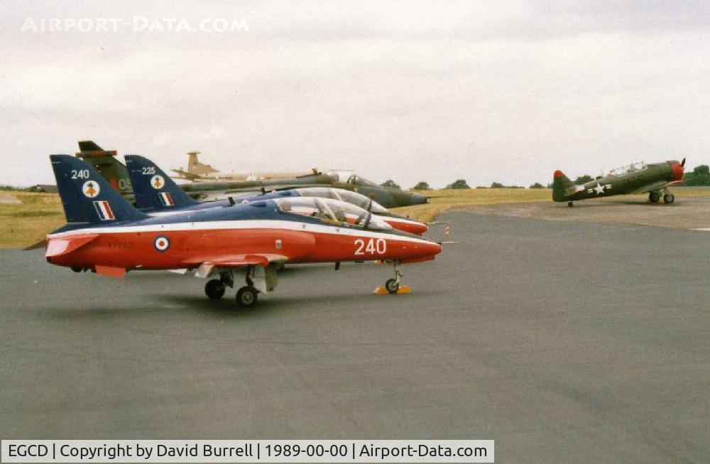 Woodford Aerodrome Airport, Stockport, England United Kingdom (EGCD) - Hawks - Woodford Airshow 1989 (Scanned)