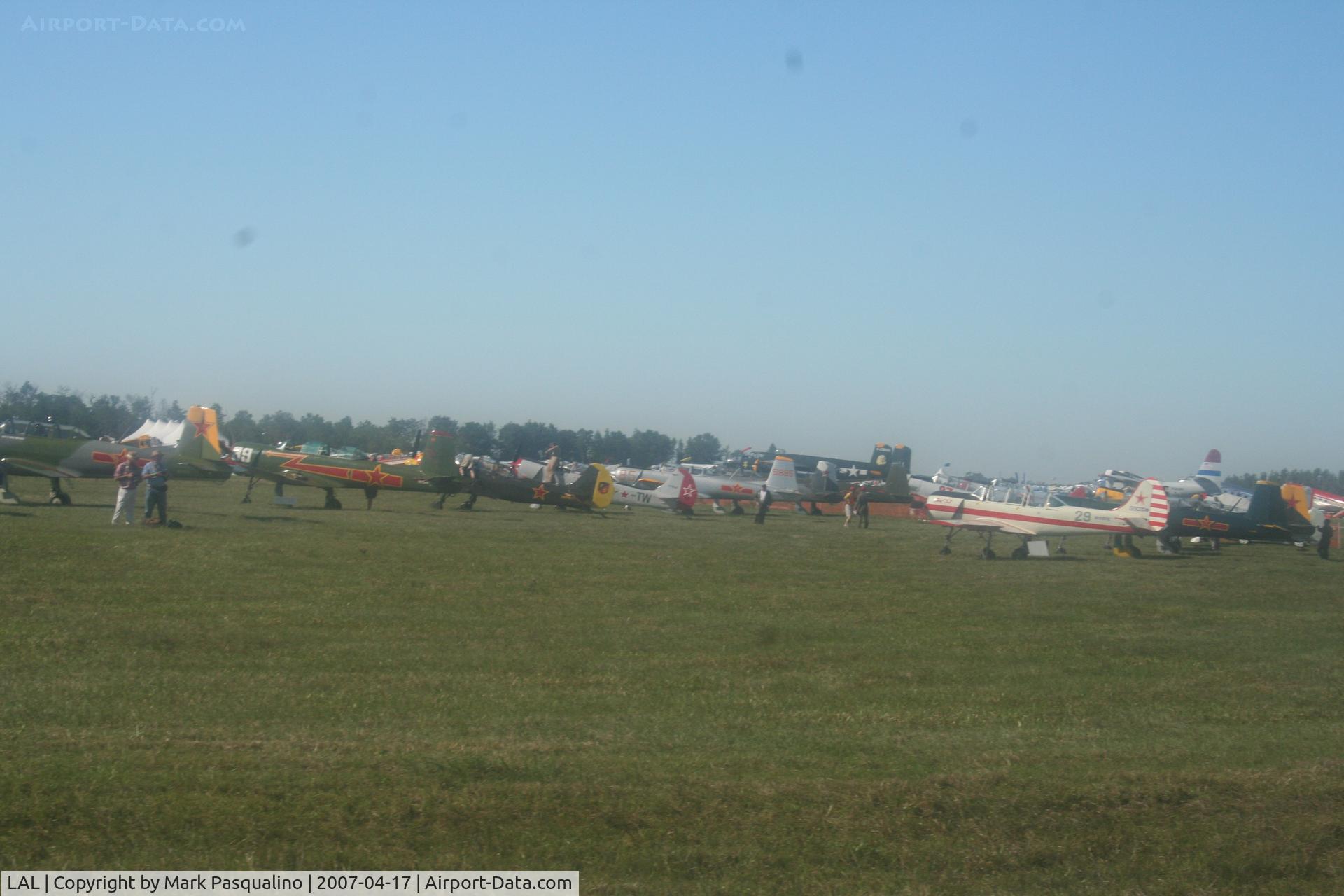 Lakeland Linder Regional Airport (LAL) - Warbird flightline