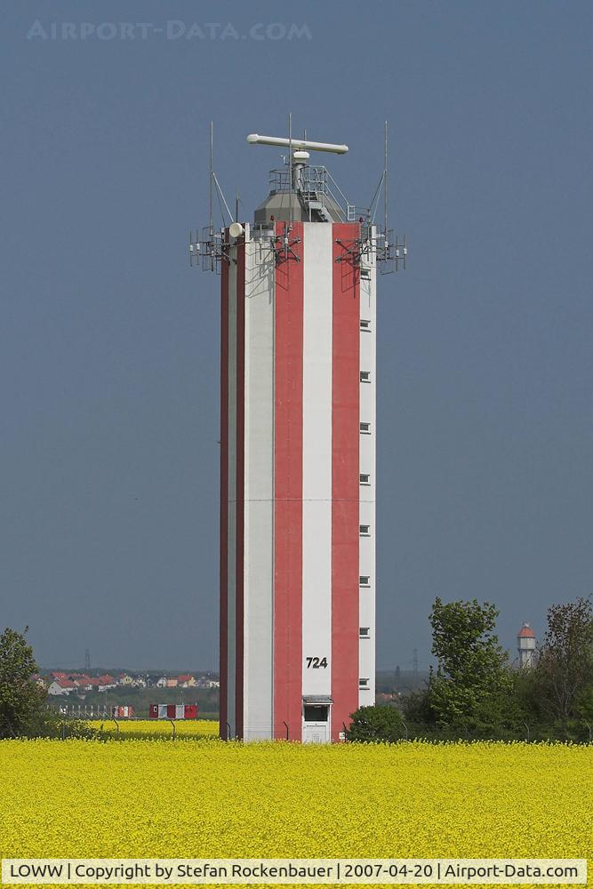 Vienna International Airport, Vienna Austria (LOWW) - Radar tower out of service.