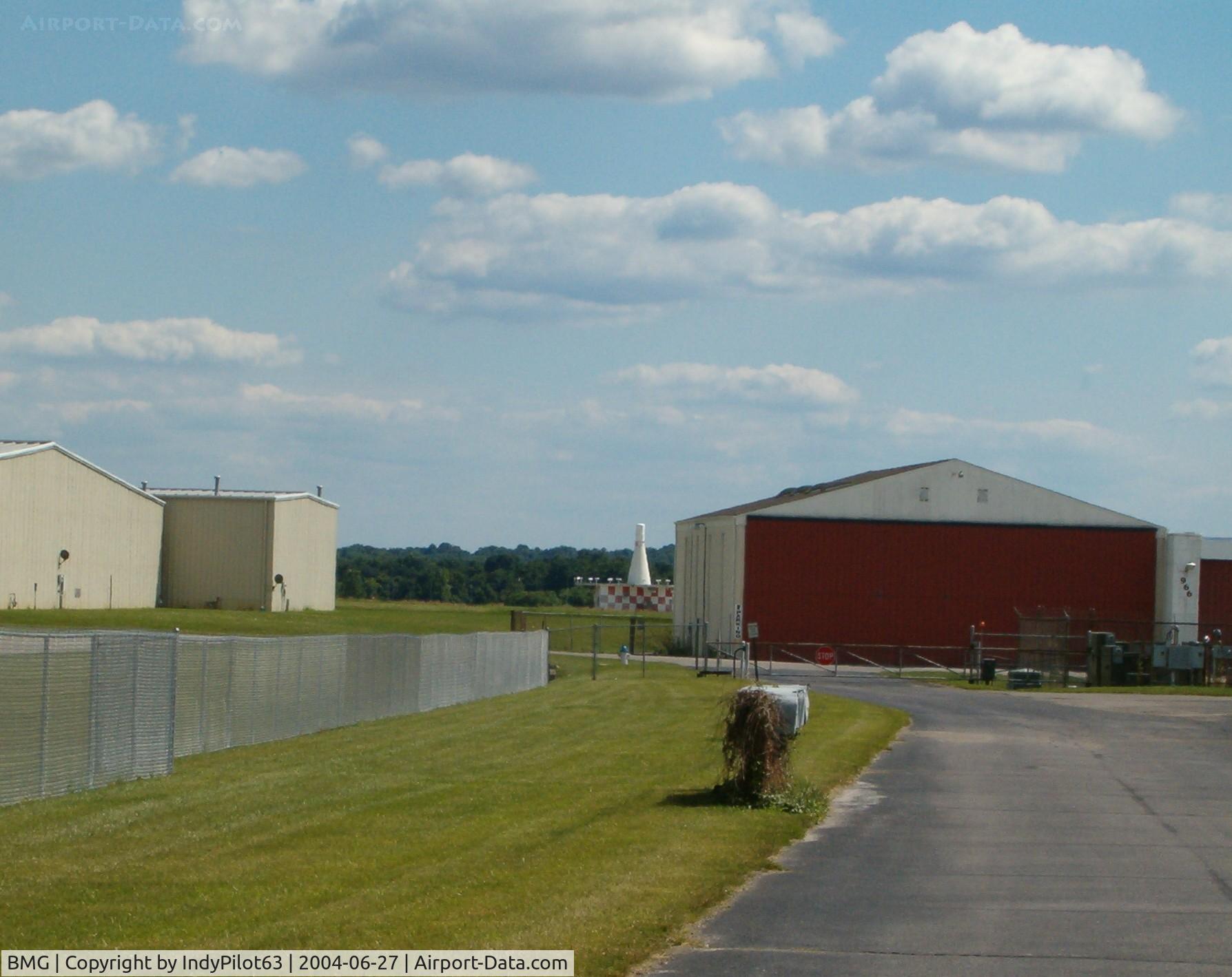 Monroe County Airport (BMG) - VOR on field