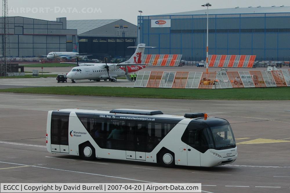 Manchester Airport, Manchester, England United Kingdom (EGCC) - Manchester Airport Bus