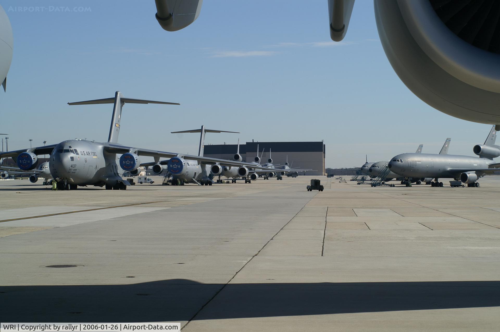 Mc Guire Fld (joint Base Mc Guire Dix Lake Airport (WRI) - Taken during a base tour.