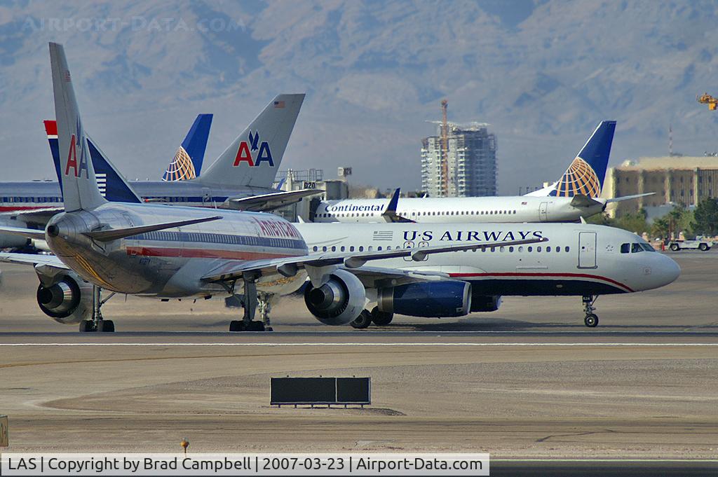 Harry Reid International Airport (LAS) - Looks like a Ground Control nightmare to me!