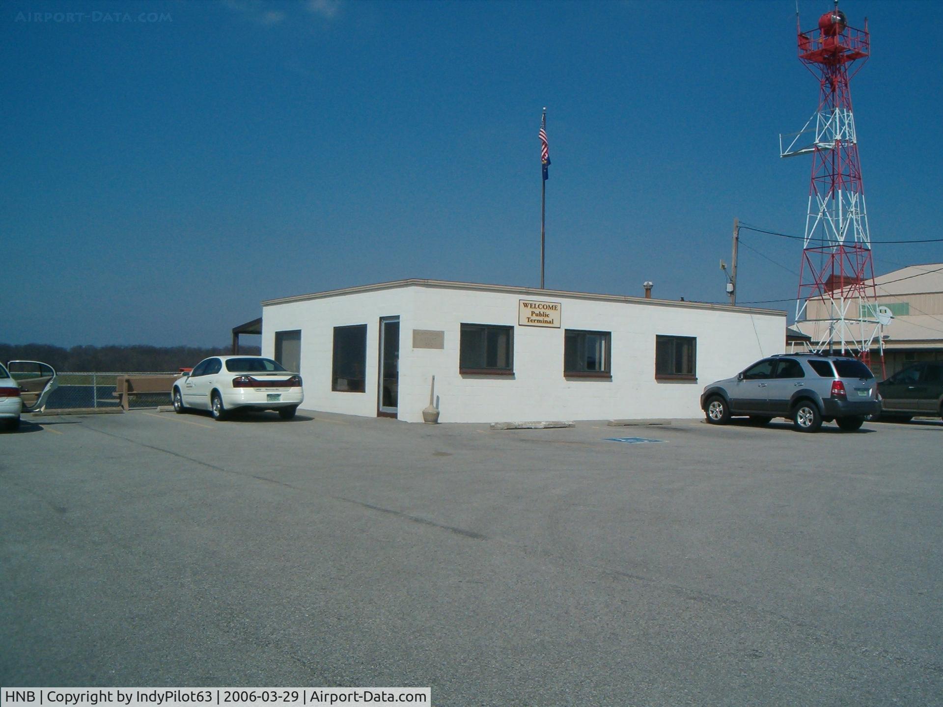 Huntingburg Airport (HNB) - FBO building