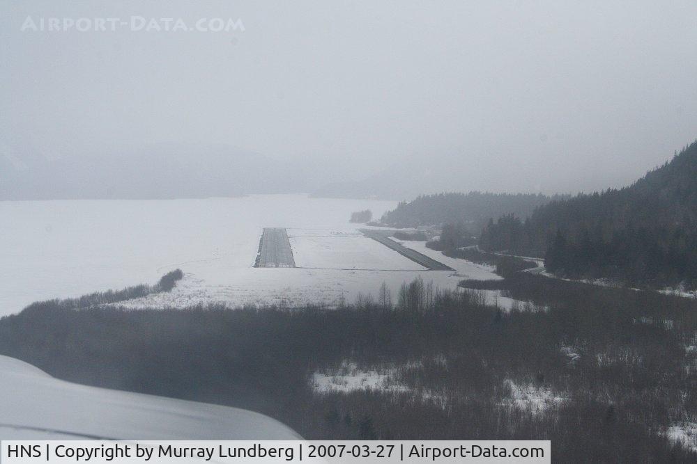 Haines Airport (HNS) - Approaching HNS 26 on a nasty winter day