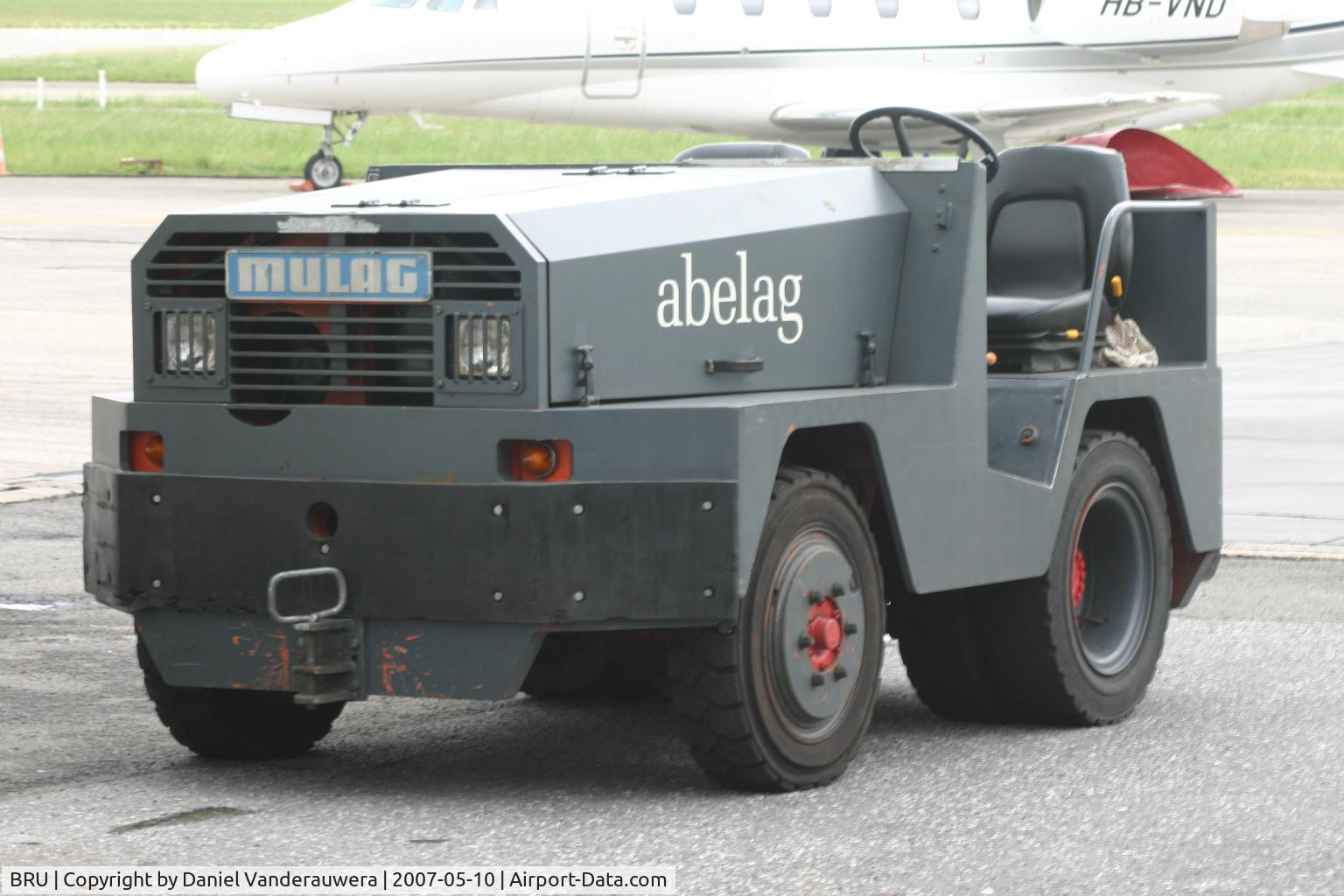 Brussels Airport, Brussels / Zaventem   Belgium (BRU) - pushback tug (General Aviation apron)