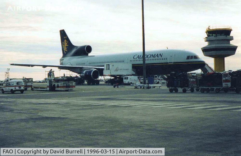 Faro Airport, Faro Portugal (FAO) - Faro - Caledonian Tristar (Scanned)
