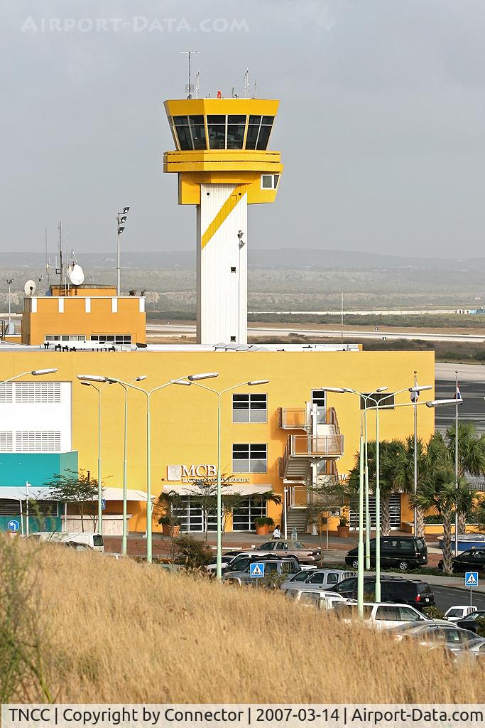 Hato International Airport, Willemstad, Curaçao, Netherlands Antilles Netherlands Antilles (TNCC) - The tower of HATO , photographed from the Mirador, my favorite place at the airport