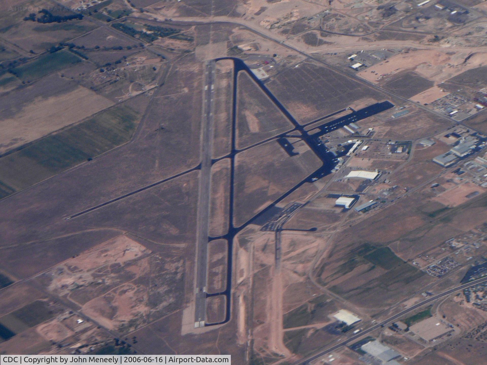 Cedar City Regional Airport (CDC) - Taken en-route PDX-PHX