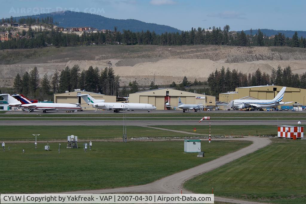 Kelowna International Airport, Kelowna, British Columbia Canada (CYLW) - Kelowna Flightcraft Maintenance Area