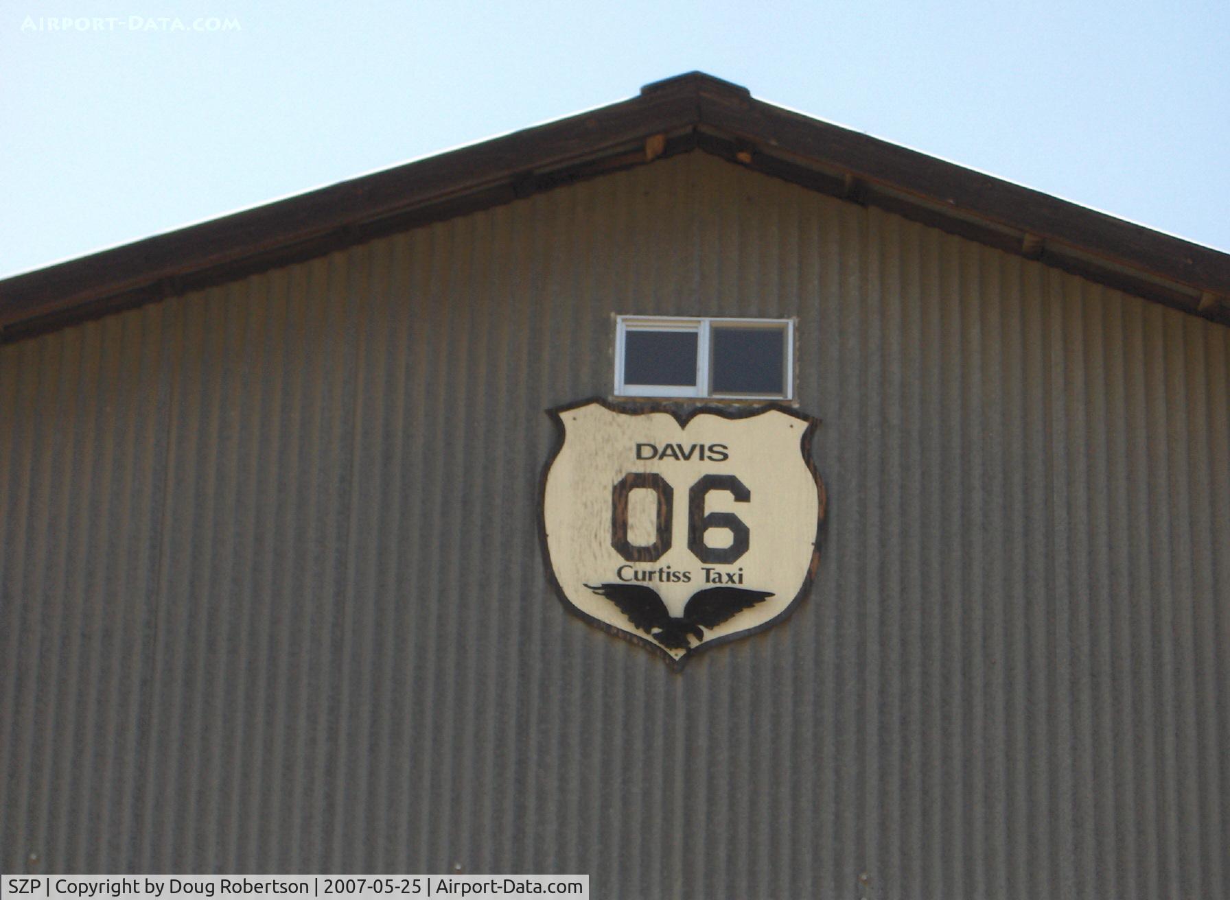 Santa Paula Airport (SZP) - Davis 06 Curtiss Taxi